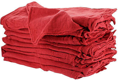#ad 1000 RED SHOP TOWELS 14X14 MECHANICS RAGS NEW A Grade Towel $116.00