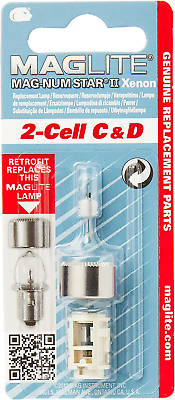 #ad #ad Ultra Bright Xenon Bulb Upgrade for 2 Cell Flashlights ☑️ $14.09