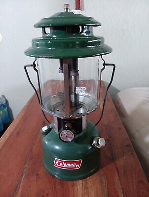 #ad Vintage Coleman Gas Lantern Model 220H Dated 5 73 $75.00