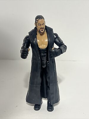 #ad WWE 2004 The Undertaker Jakks Pacific Action Figure With Coat $14.99