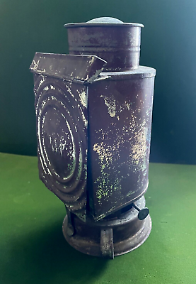 #ad Antique Vintage Kodak Dark Room Kerosene Lantern Camera Safe Lamp Original Paint $47.50