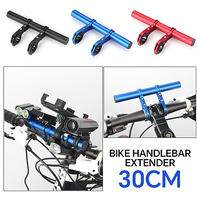 #ad #ad 30cm Bike Flashlight Holder Handlebar Bicycle Handle BarMount Bracket MTB New $9.95