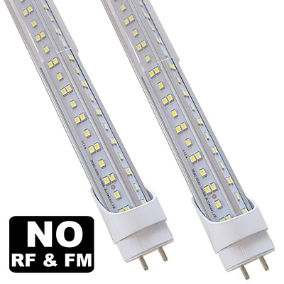 #ad T8 4FT LED Tube Light Bulb 72W G13 Bi Pin T8 4 Foot LED Shop Lights 48quot; NO RF FM $225.00