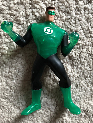 #ad Green Lantern Action Figure Lights Up DC Comics $6.00