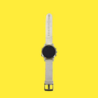 #ad #ad Garmin Fenix Model: 5S Watch with White Band #3662 z65 263 $75.65