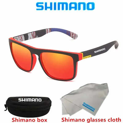 #ad Shimano Polarized Sunglasses UV400 Protection for Men and Women Outdoor Hunting $12.33