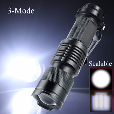 #ad LED Tactical Flashlight Military Grade Torch Small Super Bright Handheld Lights $5.99