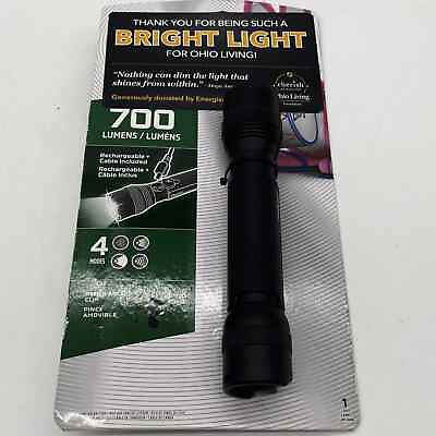 #ad Energizer Flashlight 700 Lumens Rechargable Black 4 Modes Clip Bright Light $22.45