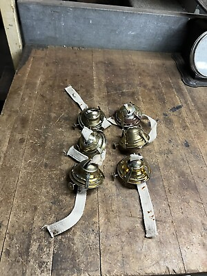 #ad Vintage Old Original Kerosene Oil Lamp Lantern Metal Wick Burners Parts Lot USA $39.99