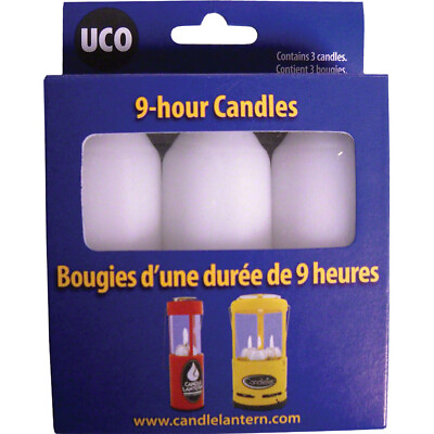 #ad UCO 9 hour Candles for Original Lantern: 3 pack $7.94