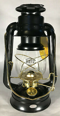 #ad New Black 10quot; Tall Dietz No. 76 The Original Oil Kerosene Lantern w Wick #LA855 $71.62