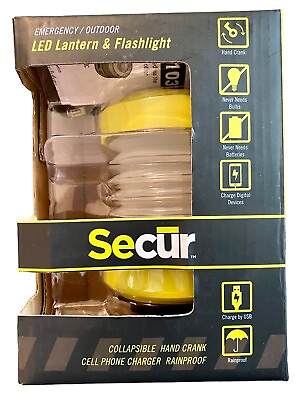 #ad Secur Emergency Outdoor LED Lantern amp; Flashlight SP 1103 $12.00