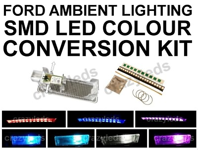 #ad Fits Focus ST RS etc mk3 mk3.5 Footwell ambient lighting SMD LED conversion kit GBP 6.95