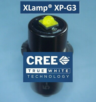 #ad Cree 5 Watt XP G3 P13.5s Upgrade LED for MAGLITE 5 6 7 8 12 Cell Maglight $13.95
