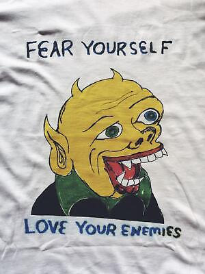 #ad Daniel Johnston Fear Yourself Love Your Enemies T Shirt $18.04