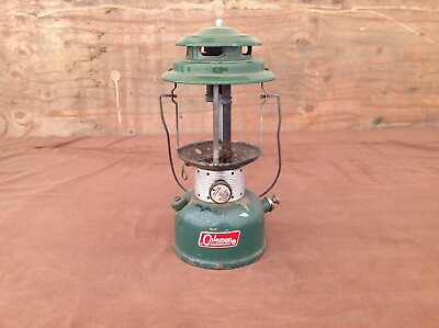 #ad 1967 Coleman Double Mantle 220F Lantern For Parts Or Repair $75.00
