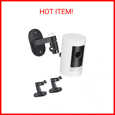 #ad 2Pack Adjustable Security Wall Mount Bracket for Ring Stick Up Cam amp; Ring Indoor $20.24