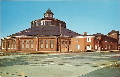 #ad Bamp;O Railroad Transportation Museum Baltimore Maryland Vtg Postcard CP333 $6.65