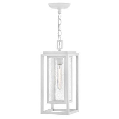 #ad 8W 1 LED Medium Outdoor Hanging Lantern 16.75 Inches Tall and 7 Inches Wide $279.00