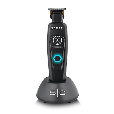 #ad StyleCraft Precision Saber Cordless Hair Trimmer Black SC403BP BRAND NEW $148.00