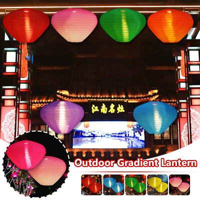 #ad Chinese Outdoor Lanterns Night Decor Colorful Lighting Lanterns Wedding Party $12.34