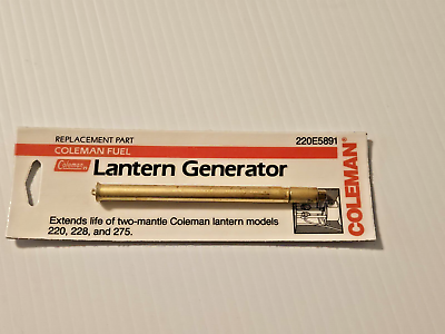 #ad Coleman Lantern Generator 220E5891 For Two Mantle Models 220 228 and 275 New $19.99