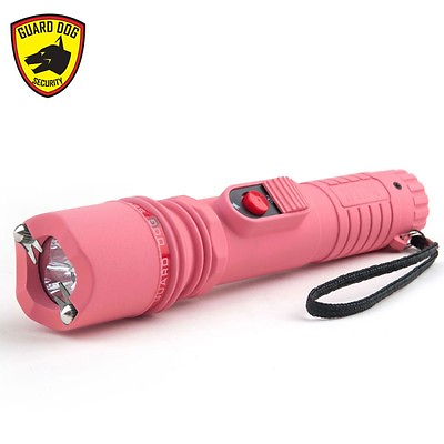 #ad Guard Dog Inferno – 6000000 4 Pronged Flashlight Stun Gun Pink $15.90