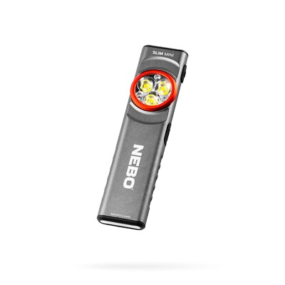 #ad NEBO NEB FLT 1042 Slim Mini Rechargeable LED Flashlight 250 Lumen FREE SHIPPING $29.99