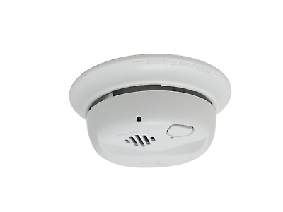 #ad UHD 4k Hardwired WiFi Smoke Detector Camera with Nightvision Side View $389.00
