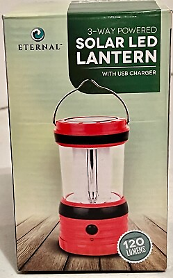 #ad Solar Lantern LED Light Lamp Outdoor Rechargeable Camping Hanging Tent NEW $10.99