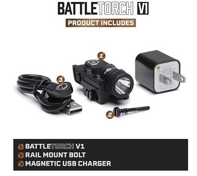#ad #ad NEW Tacticon Armament BattleTorch V1 Flashlight Kit 400 Lumen FREE SHIPPING $41.99