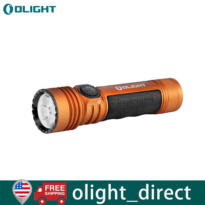 #ad #ad OLIGHT Seeker 4 Pro Tactical Flashlights 4600 Lumens MCC or Type C Rechargeable $139.99