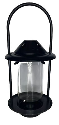 #ad Vintage Black Candle Lantern Black Metal Candle Holder $23.75