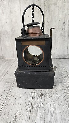 #ad Antique BR London British Railway Welch Patent Lamp Lantern GBP 55.00