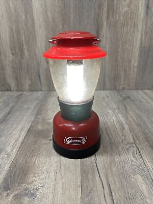 #ad Coleman Classic Lifetime LED Lantern 400 Lumen 30 70 Hour High Low 4D Battery $24.99