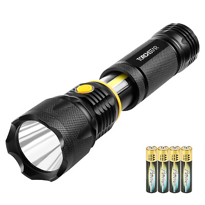 #ad TORCHSTAR LED Flashlight Work Light Magnetic Base Battery Operate $19.99