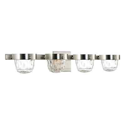 #ad Kira Home Oslo 29quot; 4 Light Modern LED Bathroom Vanity Light Integrated LED Bath $57.00