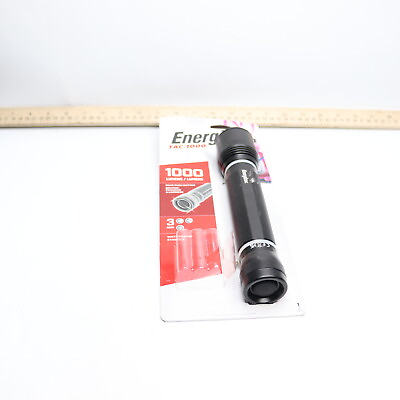 #ad Energizer LED Tactical Flashlight Black 1000LM ENPMHT61 Missing Batteries $21.66