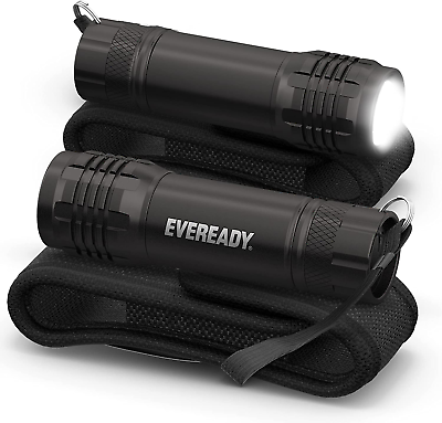 #ad LED Tactical Flashlights S300 with Holsters 2 Pack Rugged amp; Compact Flash Lig $24.56