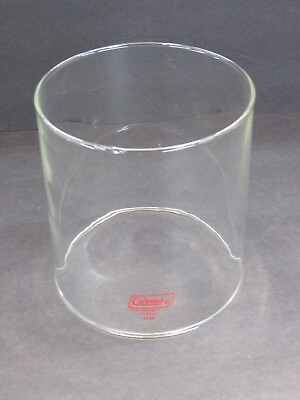 #ad Coleman Globe Lantern Glass Replacement Models 220 228 290 Red Letter USA #GL 19 $16.50