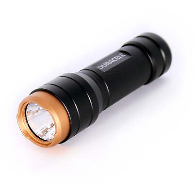 #ad 2 Pack 400 LM LED Flashlights with 3 Beam Settings Duracell AAA Batteries $19.37
