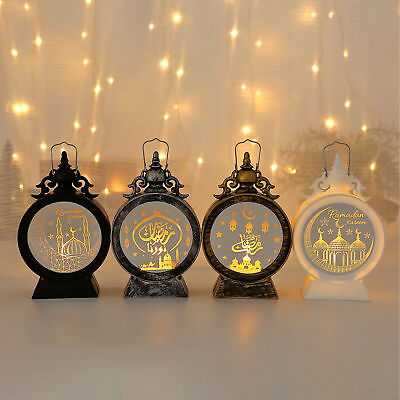 #ad Eid Mubarak LED Lantern Lights Ramadan Home Islamic Muslim Party Decoration $11.03