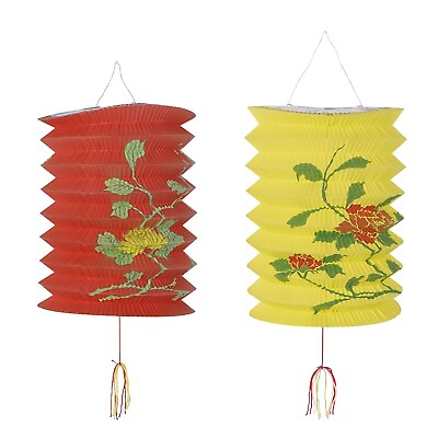 #ad #ad Beistle 6quot; x 9quot; Chinese Lanterns; Red Yellow 6 Pack 50476 $18.99