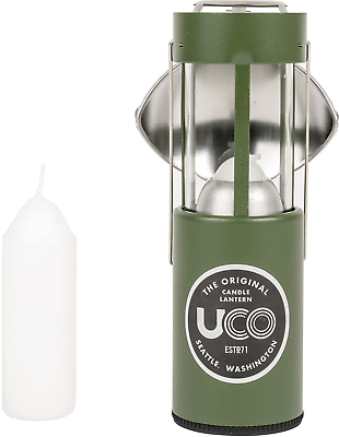 #ad UCO Candlelier Deluxe Candle Lantern Green By $42.99