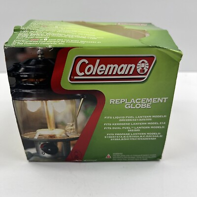 #ad Coleman Lantern Globe Fits 282 285 286 288 214 325 335 Lanterns. $19.99