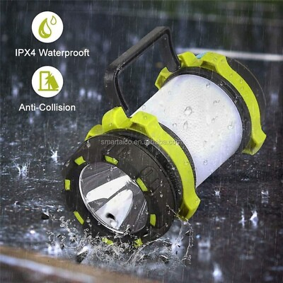 #ad USB LED lantern rechargeable Light Camping Emergency Outdoor Hiking Lamps USA $38.99