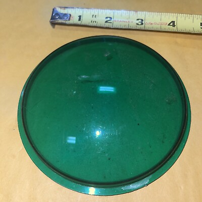 #ad #ad Vintage 4 way railroad lantern lens Green $10.60