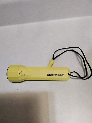 #ad NEW The Xenon Powered Pelican stealthLite Flashlight yellow $64.99