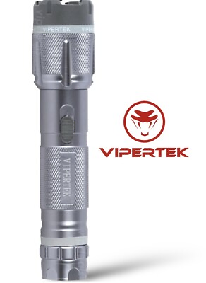 #ad Genuine Vipertek Metal 650BV Rechargeable Stun Gun with LED Light $28.79