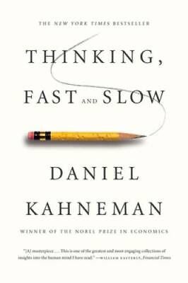 #ad Thinking Fast and Slow Paperback By Kahneman Daniel GOOD $9.30
